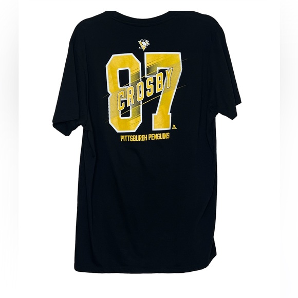 Pittsburgh Penguins Crosby 87 Graphic Hockey Tee Shirt - Picture 3 of 7